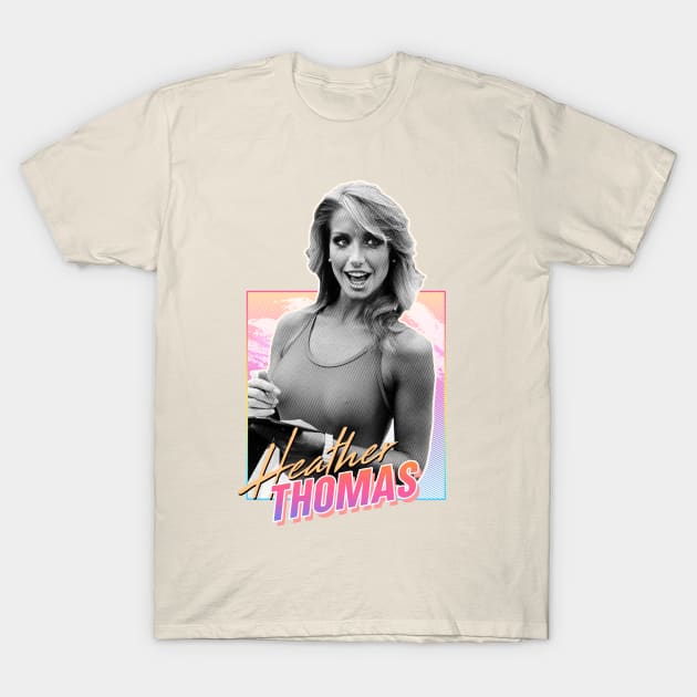 Heather Thomas - 80s T-Shirt by PiedPiper